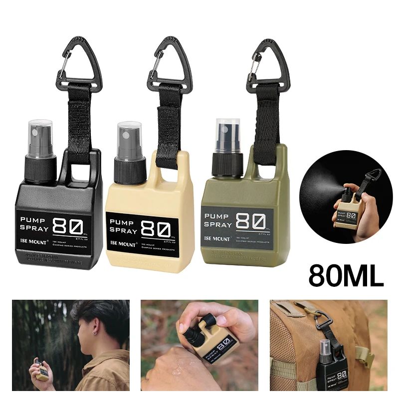 Perfume Fragrance Liquid - 80ml Atomizer Bottle Portable Pump Spray