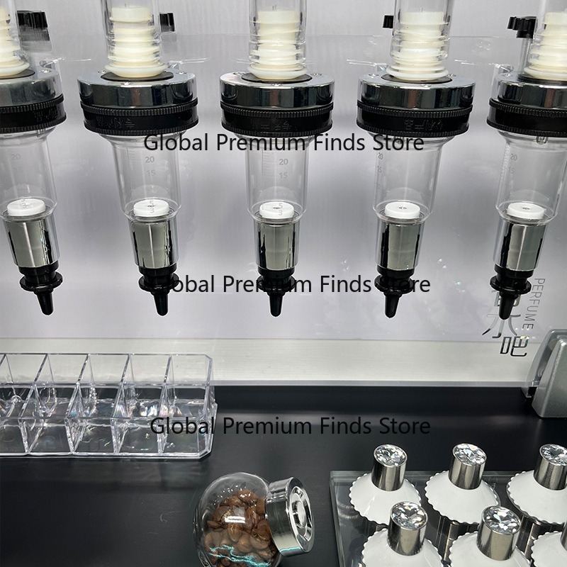 Perfume Fragrance Shop - Bulk Perfume Six Pump Dispenser Acrylic