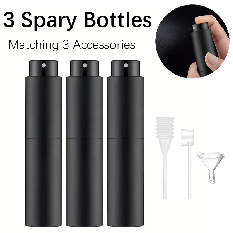 Perfume Fragrance Liquid - 3 Travel 10ml Perfume Spray Bottle