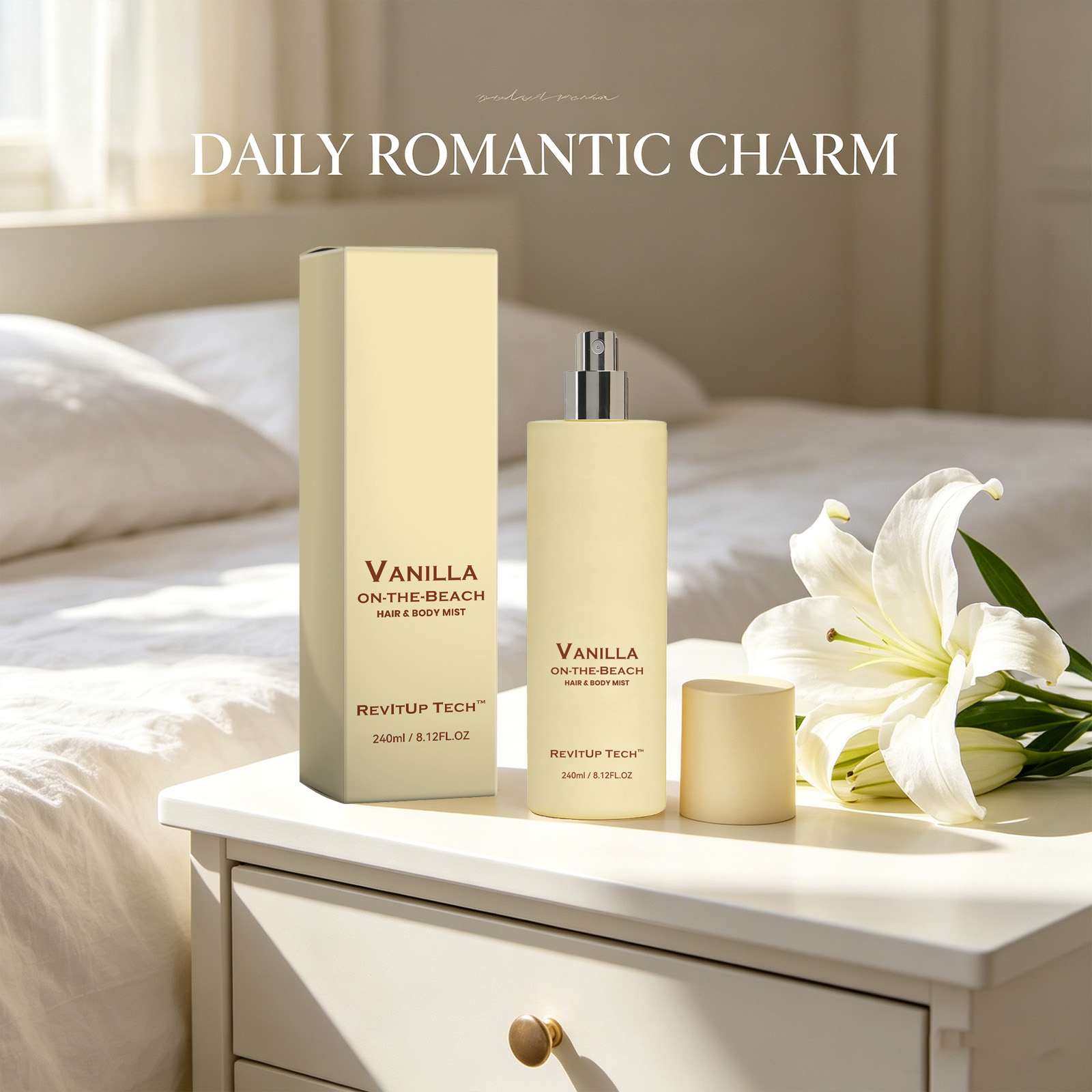 Vanilla Hair & Body Mist Moist - Perfume Fragrance One ulasan dan harga