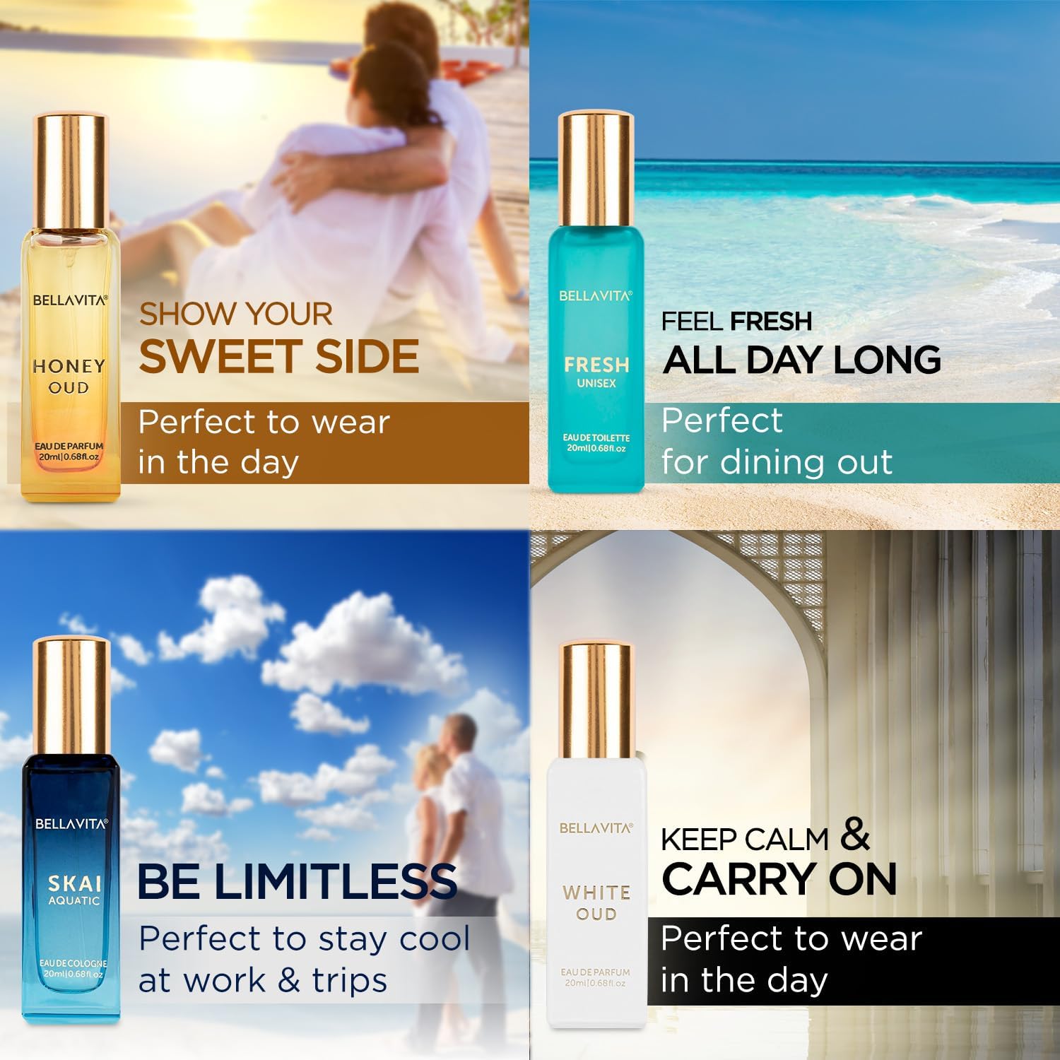 Generic Bella Vita Luxury Unis - Perfume Fresh Fragrance ulasan dan harga