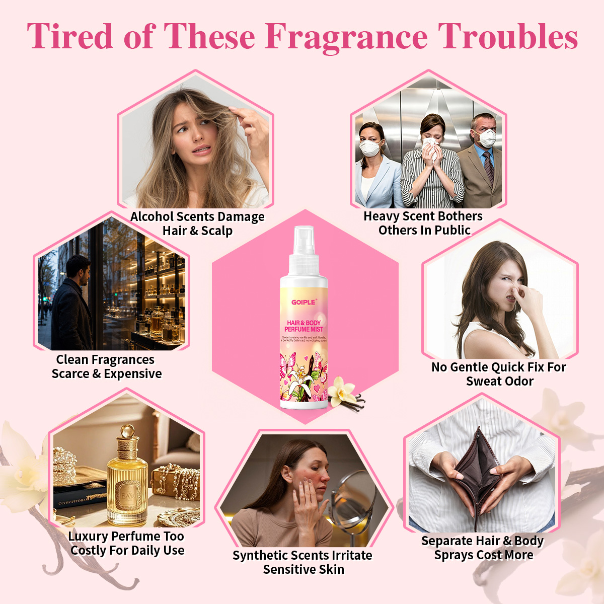 Hair & Body Perfume Mist Body  - Perfume Aroma Fragrance ulasan dan harga