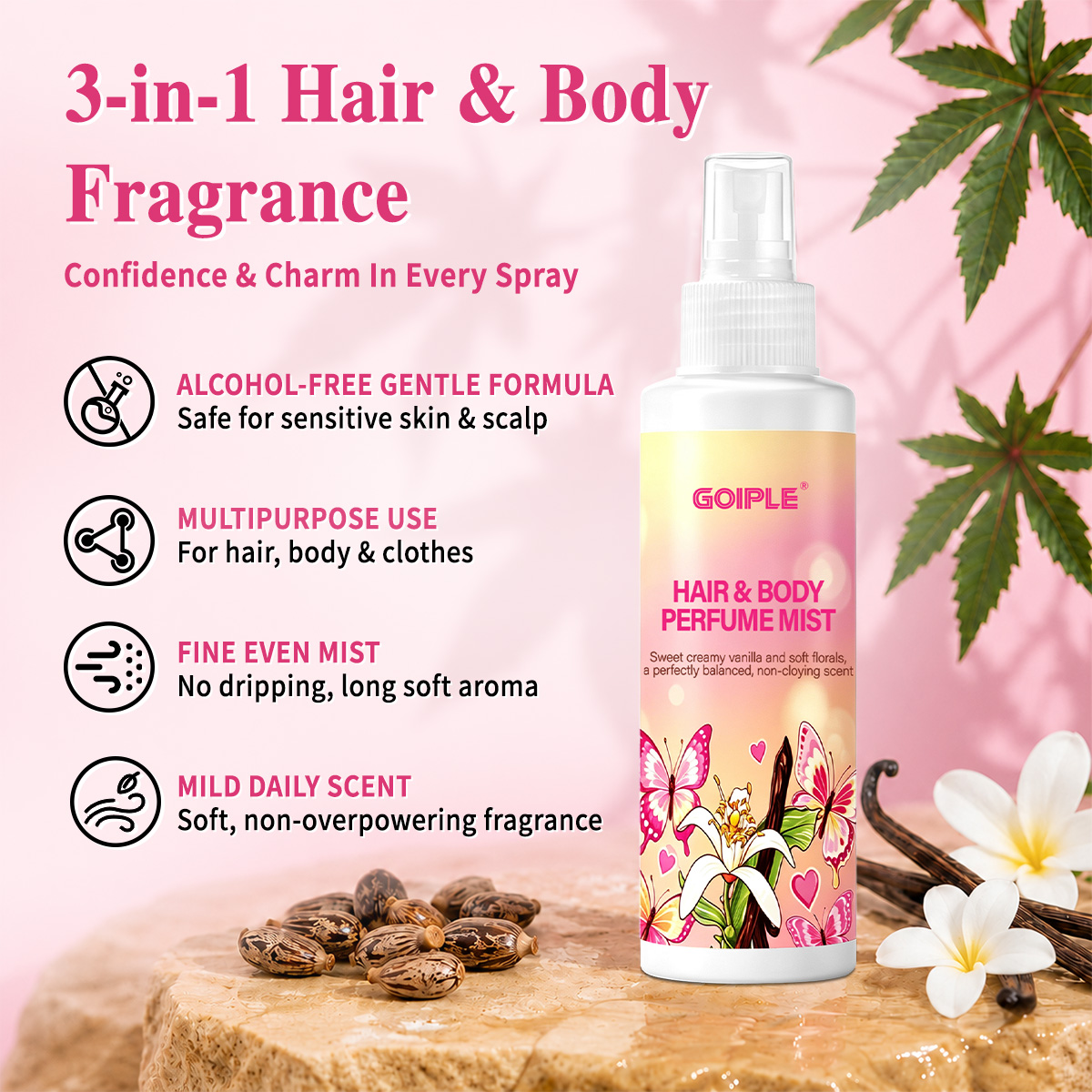 Hair & Body Perfume Mist Body  - Perfume Aroma Fragrance ulasan dan harga