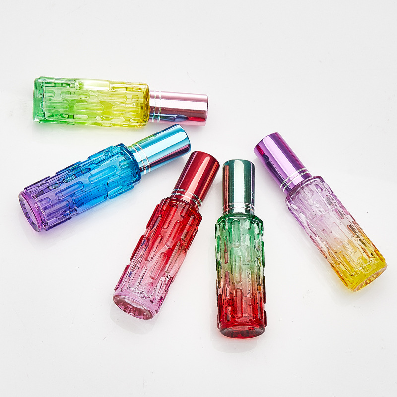1Pcs 10ml Colorful Square Glas - Perfume Fragrance One ulasan dan harga
