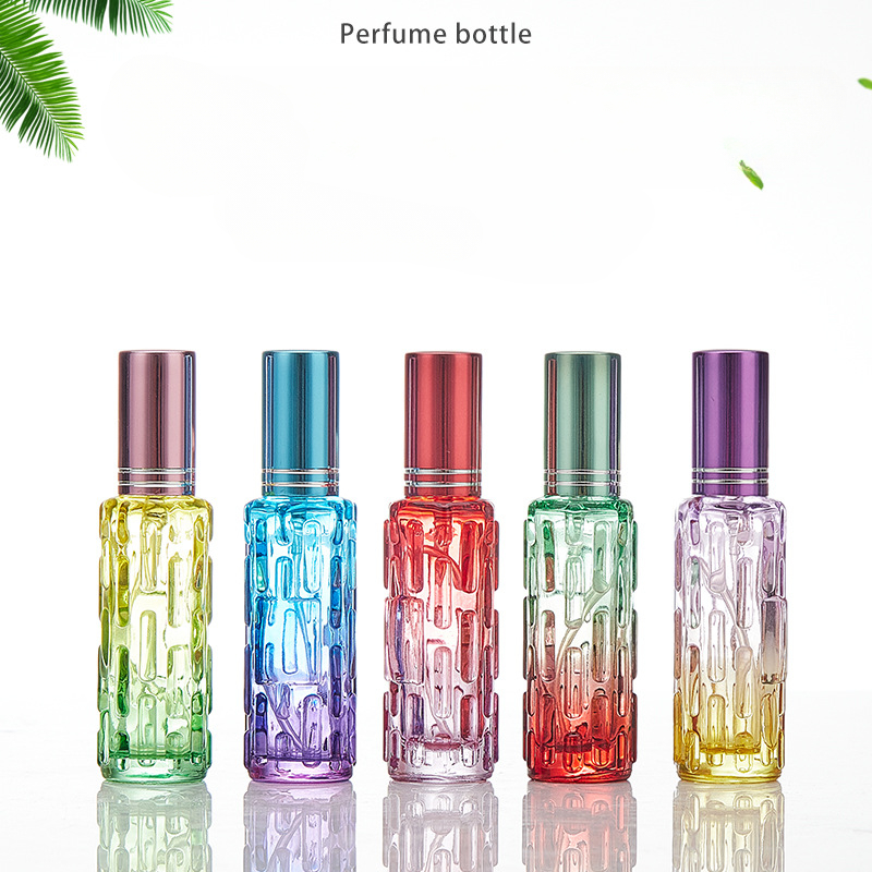 1Pcs 10ml Colorful Square Glas - Perfume Fragrance One ulasan dan harga