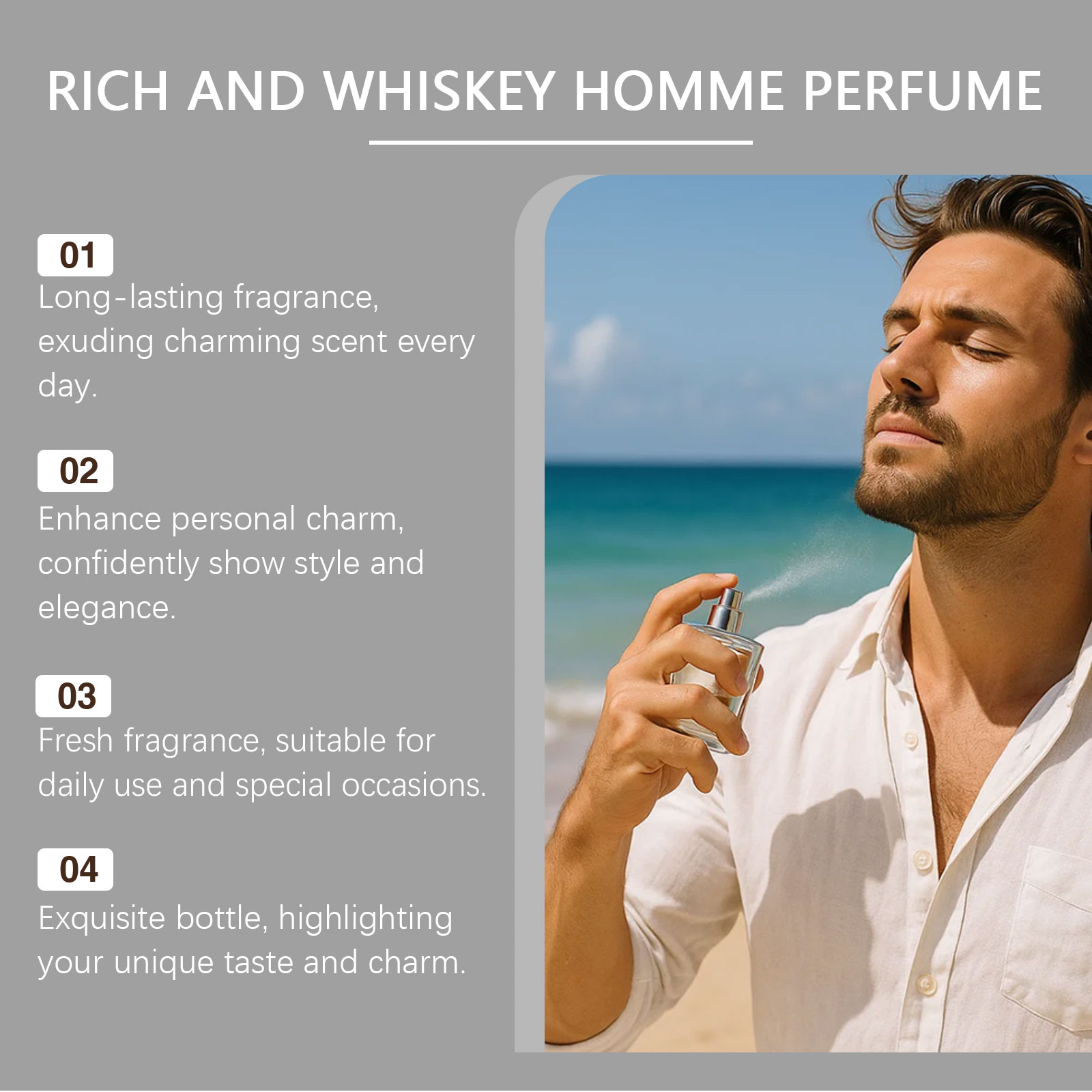 Warm Vanilla Men Cologne,Natur - Perfume Fragrance Base ulasan dan harga