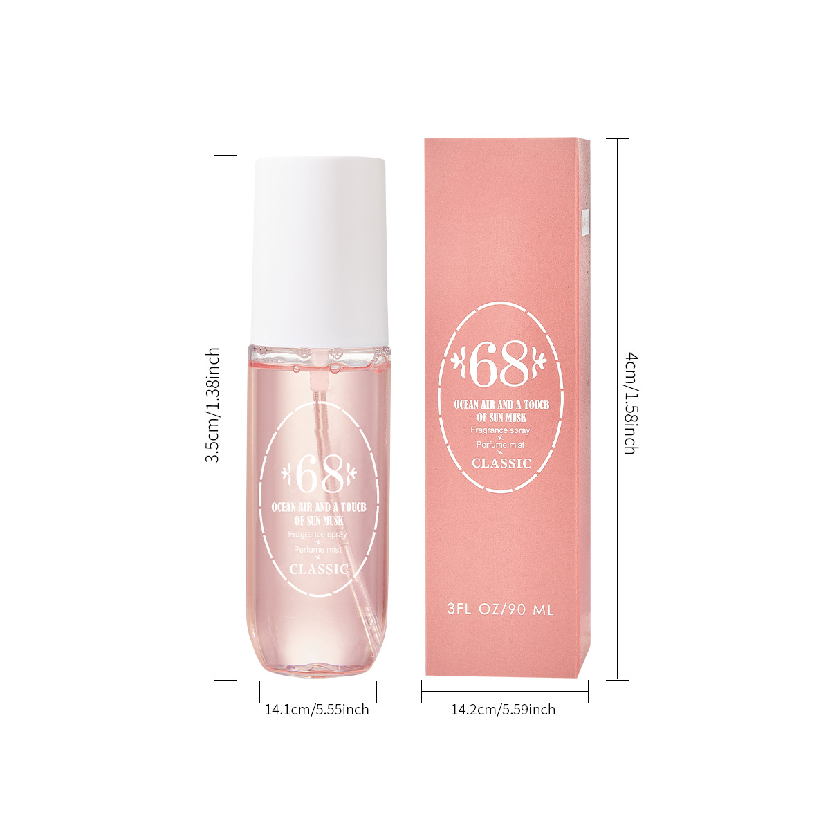 Perfume Mist Body Spray 5 Scen - Vanilla Perfume Oil ulasan dan harga