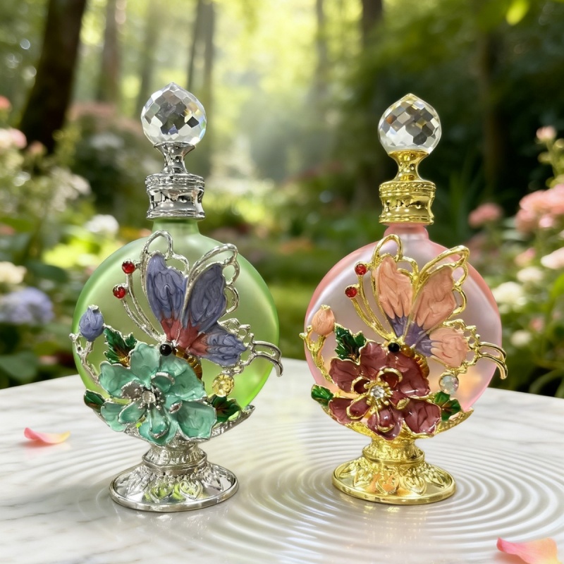 4pcs Empty Perfume Bottle Enam - Perfume Fragrance Base ulasan dan harga